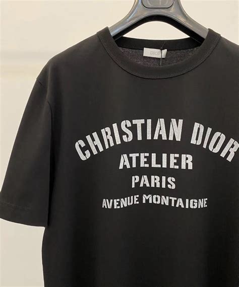 christian dior atelier tee|cheap Christian Dior t shirts.